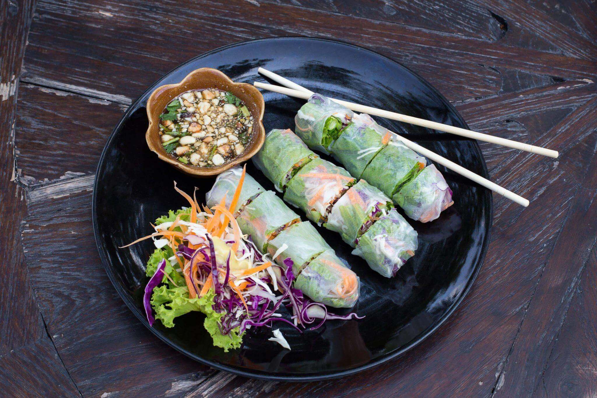 vietnamese fresh spring rolls